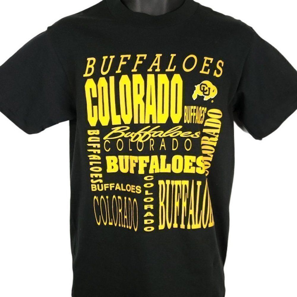 Colorado Buffaloes T Shirt Vintage 90s NCAA University Made In USA Mens Medium